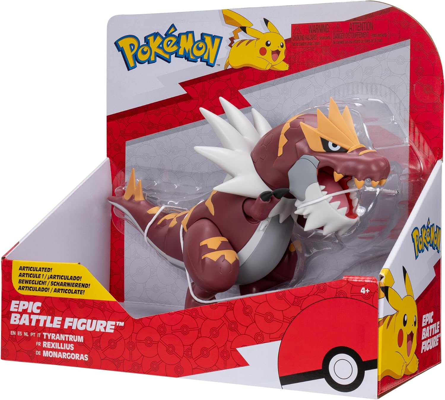 Pokémon Epic Monargoras Official Moving Figure - 30 cm Collectible Toy
