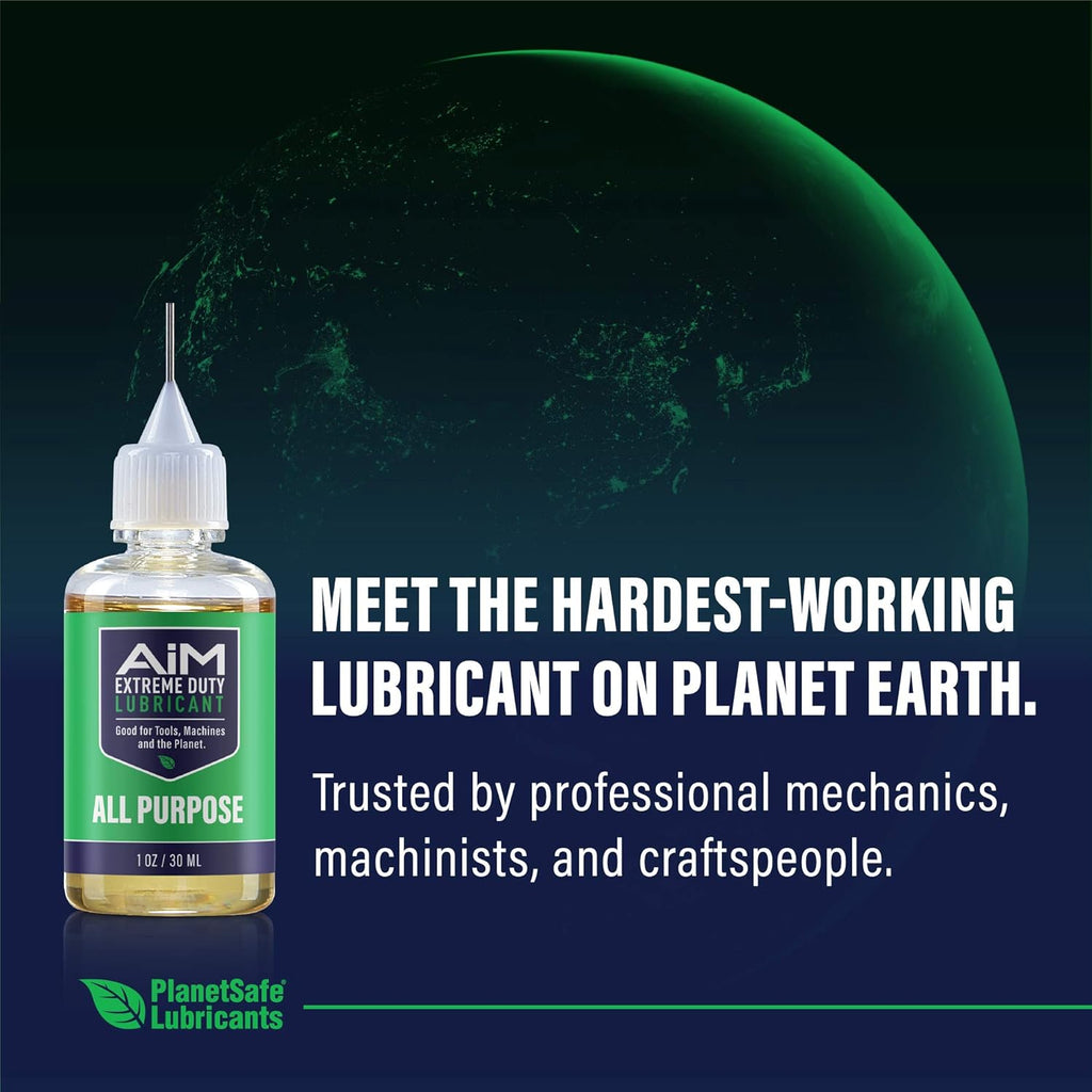 PlanetSafe Lubricants Hedge Trimmer Oil - 1 oz & 4 oz Spray for Blades & Tools | Made in The USA