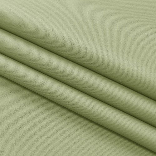Aiyufeng Sage Green Blackout Curtains for Bedroom 63 Inch Length 2 Panels Set, Solid Thermal Insulated Energy Saving Rod Pocket Window Treatment Curtains Blackout Drapes, W40 x L63 Inch, Sage