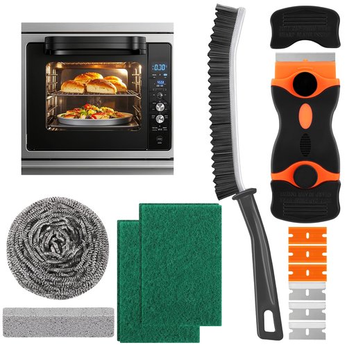 XANGNIER Heavy Duty Oven Cleaner Brush Sets,Oven Cleaning Kits Tools Accessories