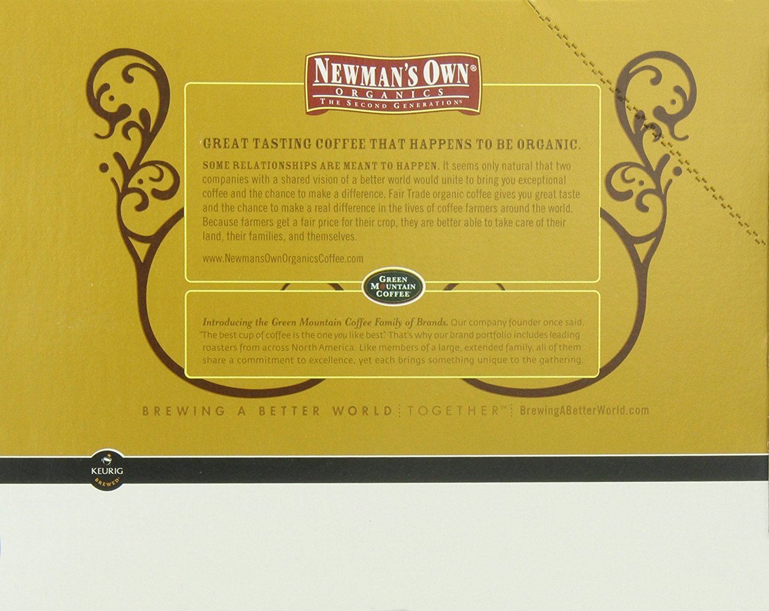 Keurig K Cups, 108-Count Newman's Own Coffee Pods