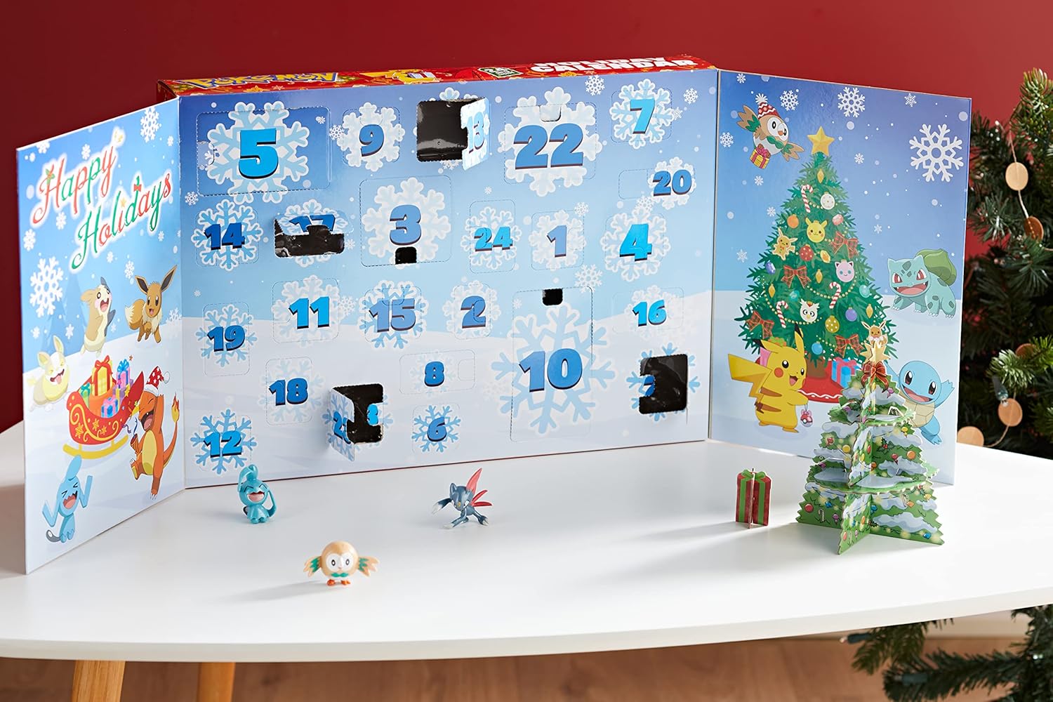 POKÉMON Advent Calendar 2021 - Festive Collectible Toys for Holiday Fun