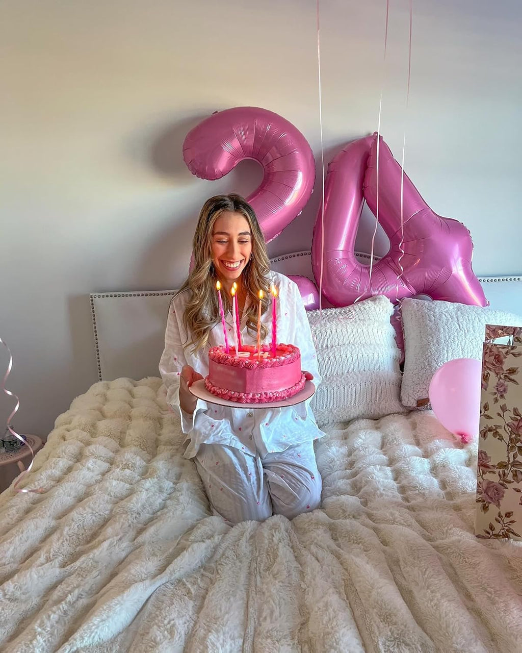 Pink Number Balloon - 40 Inch 0 Balloon for Birthday Celebrations | Perfect Party Supplies for Women