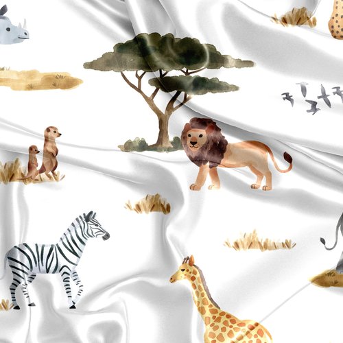 Sweet Jojo Designs Jungle Animals Boy Girl Gender Neutral Baby Satin Fitted Crib Sheet Infant Newborn Nursery Toddler Bed Room Standard Mattress Boho Wildlife Safari Gray Elephant Giraffe Lion Monkey