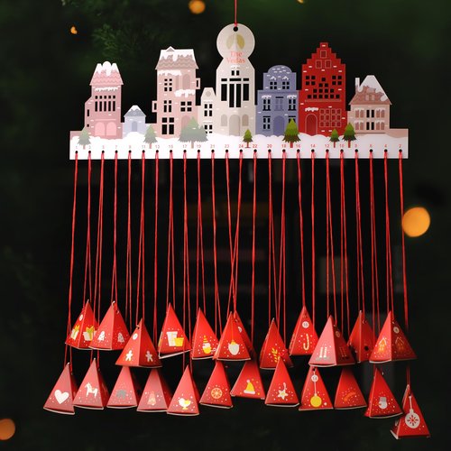 The Vedas Tea Advent Calendar Gift Set 2025 | 24 Unique Flavours | Advent Calendar For Adults | Top christmas gifts for men/women | Tea Gift Sets