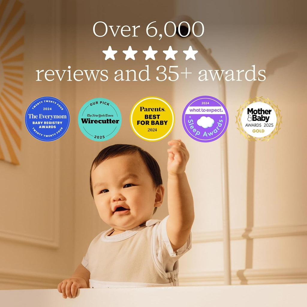 Nanit Pro Smart Baby Monitor - 1080p Wi-Fi Video Camera with Night Vision & 2-Way Audio | Remote Viewing