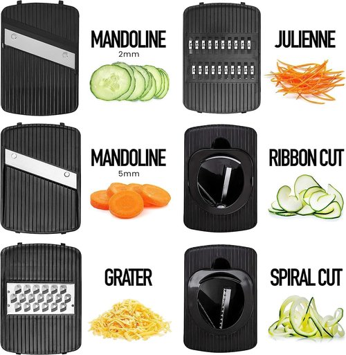 Fullstar Chopper & Mandoline Set - Versatile Kitchen Tool for Effortless Food Prep | Compact Design
