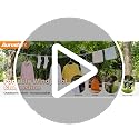 Aurosturt Portable Clothesline, 12.5 FT Travel Laundry Line with 12 Clips