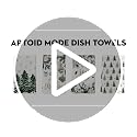 Christmas Kitchen Towels Set of 4 18x26 Inch Green Holiday Dish Towels