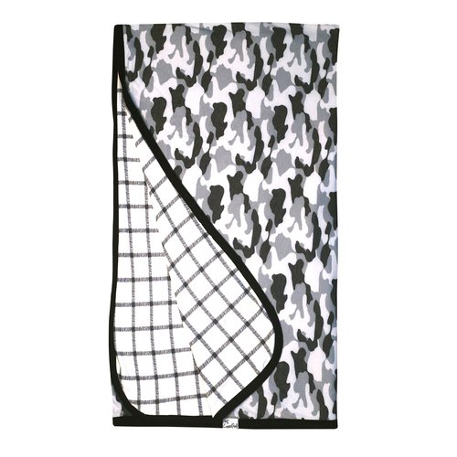 Copper Pearl Jumbo Premium Knit 3 Layer Stretchy Throw Blanket Gunnar
