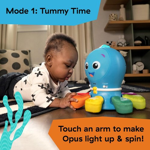 Baby Einstein Ocean Explorers - 4-in-1 Crawl & Chase Activity Learning Toy | Music & Lights, Ages 3 Months to 5 Years