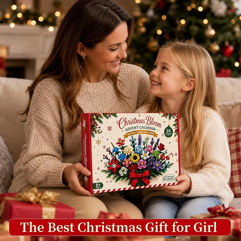 Flower Building Blocks Advent Calendar 2026 – Flower Edition