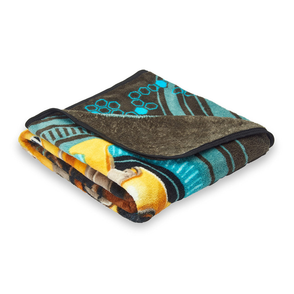 Northwest Transformers Micro Raschel Throw Blanket, Ultra Soft Throw, 46 x 60 Inches, Be Alert