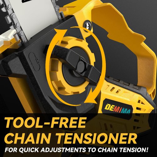 Dewalt Mini Chainsaw - 8-Inch & 6-Inch Cordless Electric Chainsaw with Brushless Motor & Auto-Oiler