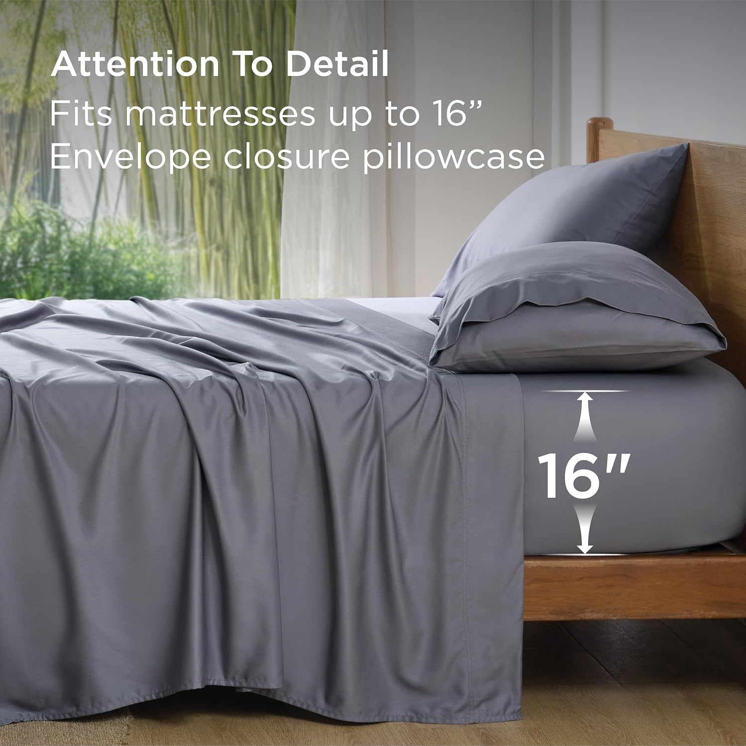 Skiennix Cooling Sheets - Free Rayon Blend Sheets With Purchase | Soft, Breathable Comfort