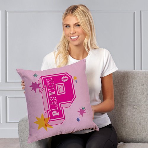 Northwest Mean Girls Pillow, 18" x 18", Go Plastics