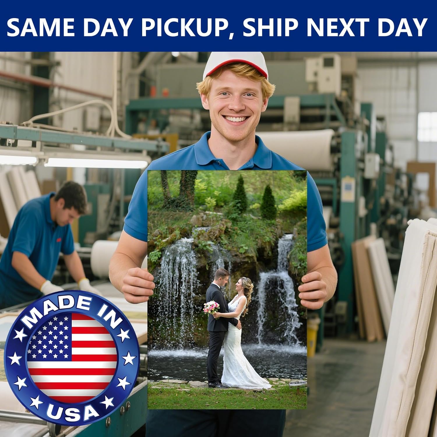 XzartDIY Custom Canvas Prints - Personalized Photo Art for Family & Pets | 8x12'' Wall Decor