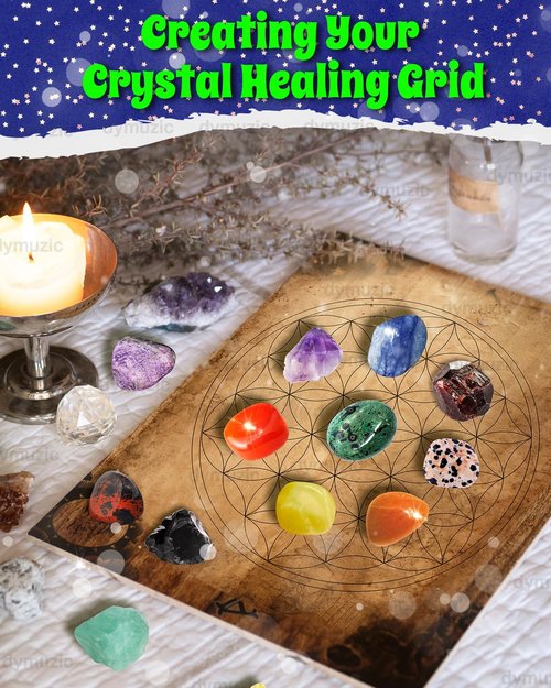 Crystal Advent Calendar 2025, Rock Gemstone Advent Calendar 2025 Adult, Kids, Boys, Girls, Teen Girls, Women, 24 Days of Surprise Crystals and Gems Rocks Healing Stone Collection