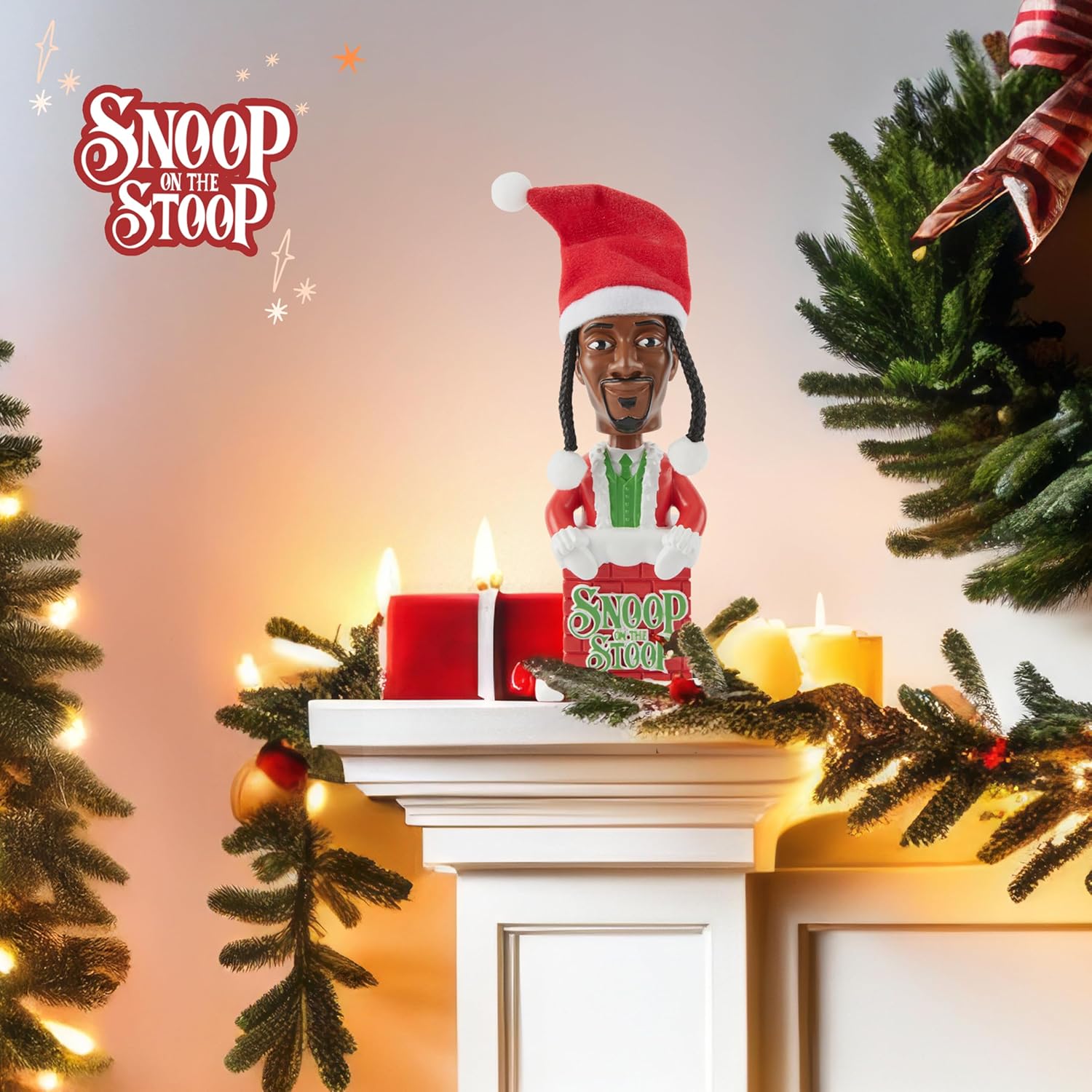 Snoop Dogg Bobble Head - Funny Christmas Gift for Dashboard Decor | Unique Collectible