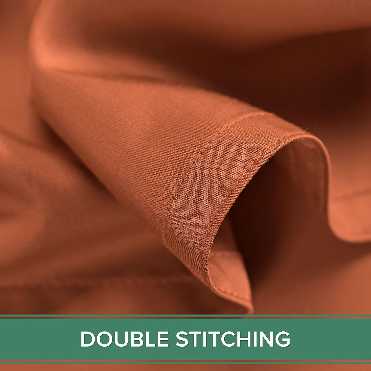 Pure Bamboo Twin Sheets - Luxuriously Soft & Cooling 100% Organic Viscose Bed Sheet Set | Terracotta