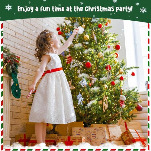 Christmas Fake Snow - 9.2oz Fluffy Artificial Snow for DIY Tree Decor & Winter Displays
