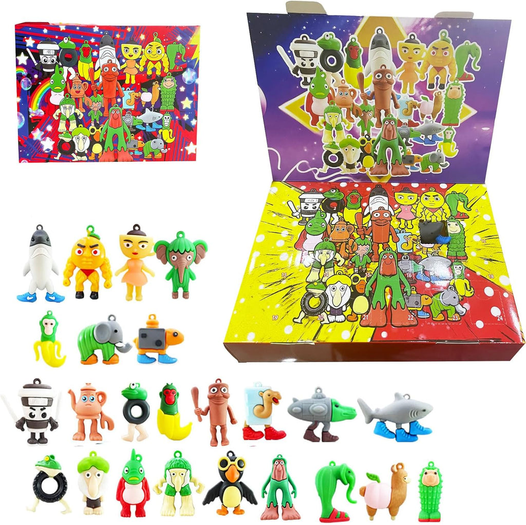 Advent Calendar 2026 - 24 Days of Surprises with Figurines for Kids | Perfect for Valentine's Day & Easter Gifts