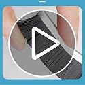 5-Pack Commercial-Grade Crevice Cleaning Brushes Ultra-Stiff Heavy-Duty Gap Scrubbers for Bathroom, Windows, Auto
