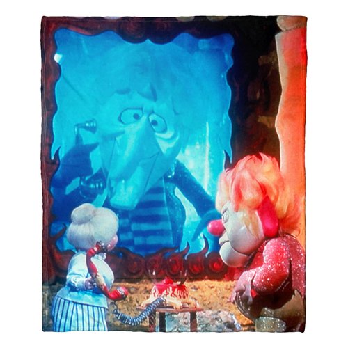 Northwest The Year Without a Santa Claus Silk Touch Throw Blanket, 50" x 60", Heated Phone Call