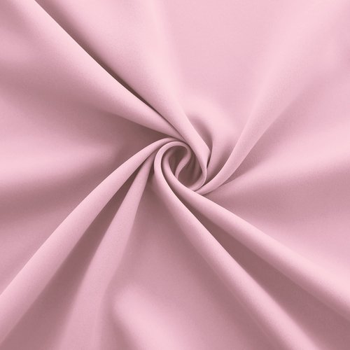 KOUFALL Pink Short Blackout Curtains for Girls Room Kids Bedroom Window, 45 Inch Length, Bubble Gum Pink Black Out Nursery Curtains Girl, Cute Privacy Bathroom Window Curtains