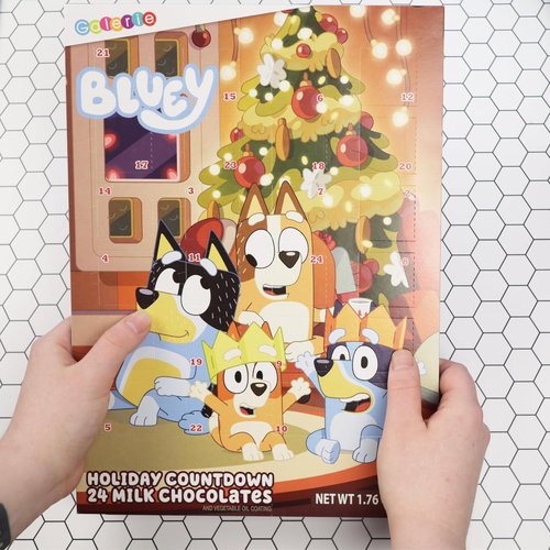 Galerie Bluey Advent Calendar - Countdown to Christmas 2025 with 24 Days of Chocolate | 1.76 Ounces