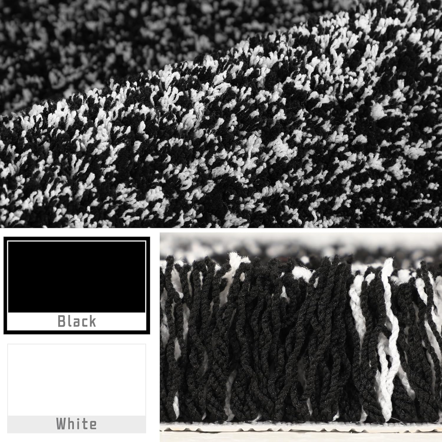 Yimobra Non-Slip Bathroom Rugs - Ultra Soft, Washable & Water Absorbent Plush Mats | 24x17 Inches
