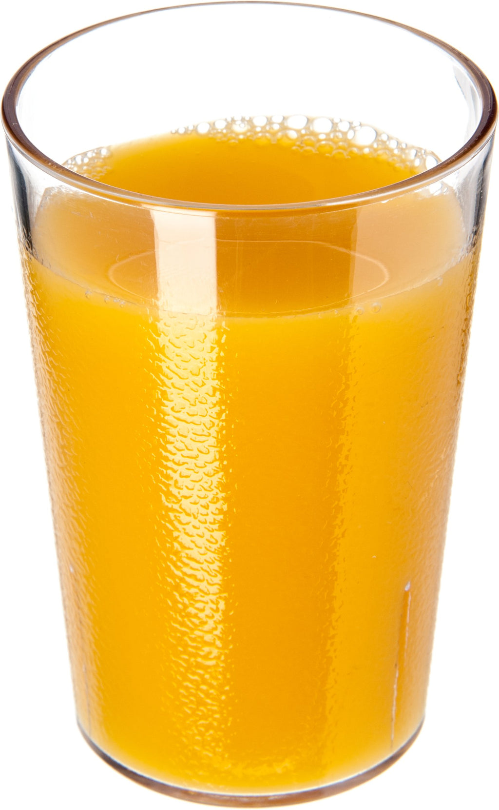 Carlisle FoodService Products Stackable Tumbler Plastic Tumbler for Restaurants, Catering, Kitchens, Plastic, 8.1 Ounces, Clear, (Pack of 72)