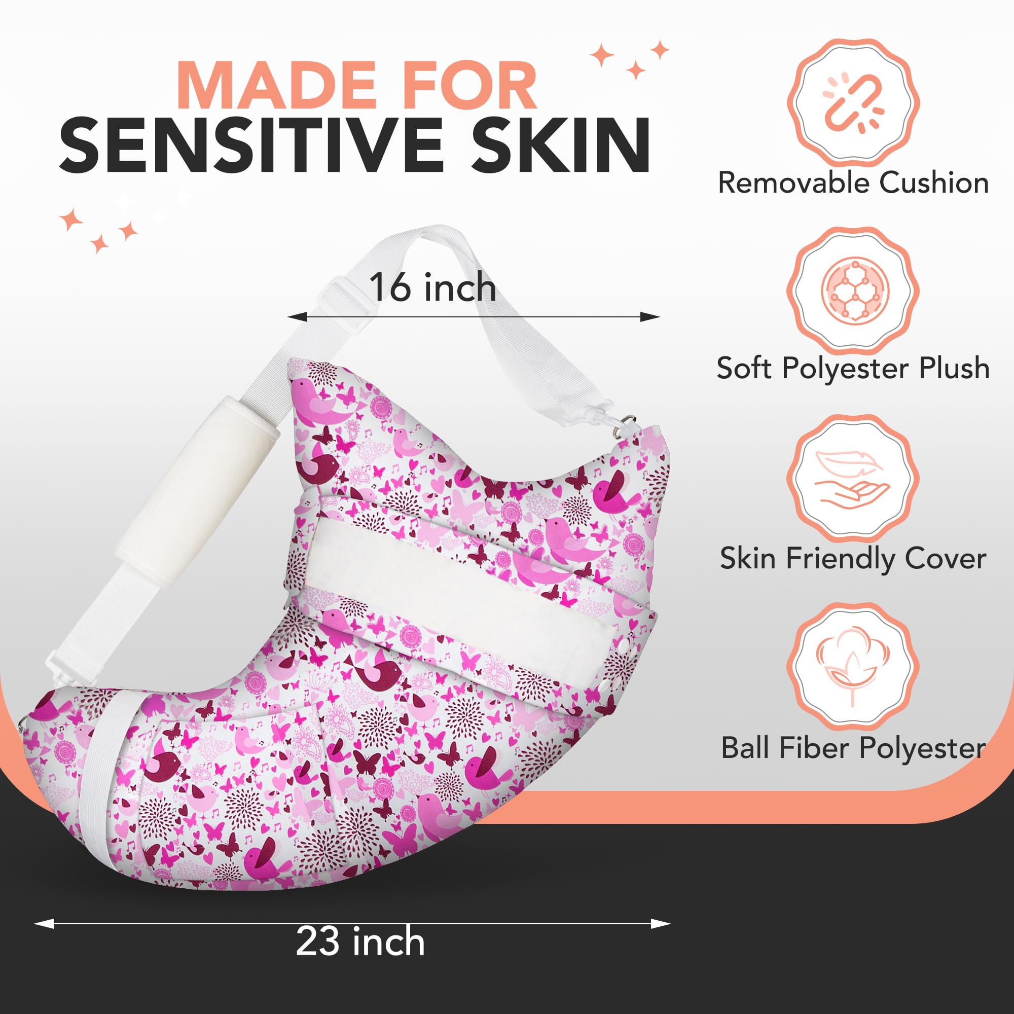 Shoulder Pillow for Pain Relief, Shoulder Surgery Pillow for Sleeping, Rotator Cuff Pillows, Rotator Cuff Surgery Must Haves, Post Shoulders Surgery Must Haves, Shoulders Support, Arm Support Pillows
