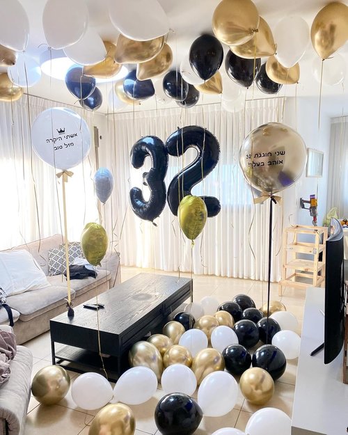 Black Number 3 Balloon by [Brand Name] - 40 Inch Birthday Decoration for 3rd Year Party