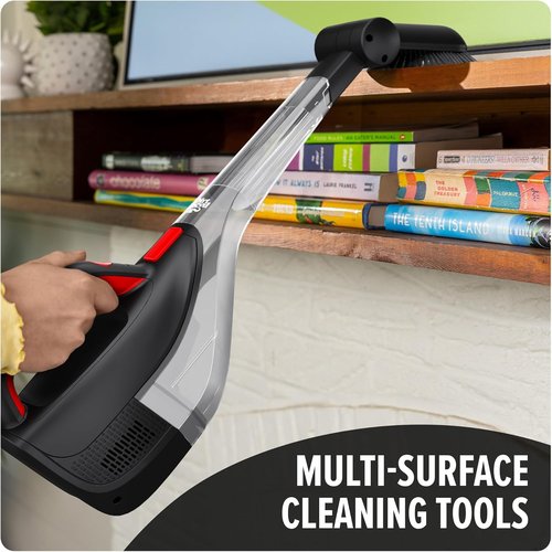 Dirt Devil 12V Cordless Handheld Vacuum - Powerful Suction & Multi-Surface Tool Kit | Lightweight Black