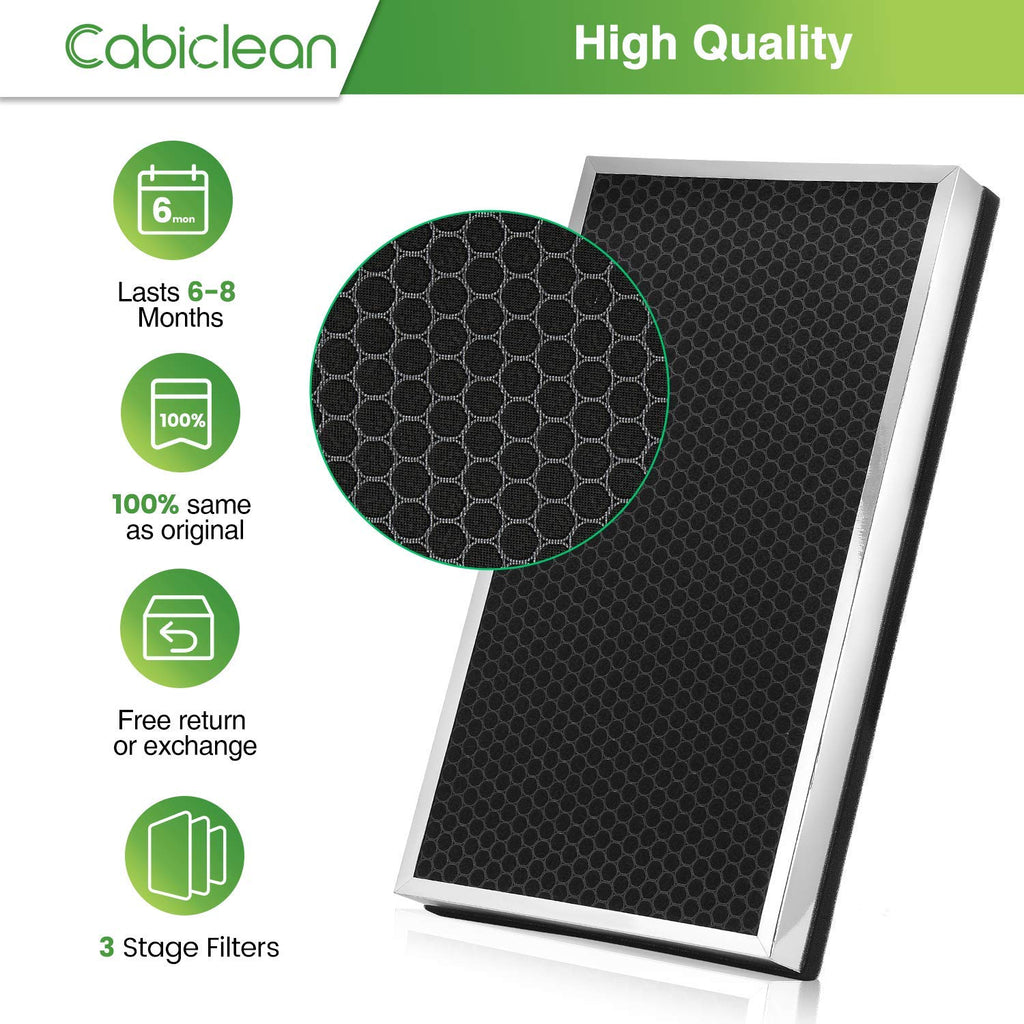 112 Replacement Filter Compatible with MA Series 112 V2.0 Air Purifie-r for Pollen, Wildfire Smoke, 3-in-1 HEPA Activated Carbon Filter, 1 Set