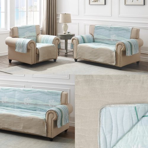 Greenland Home Maui Slipcover, Loveseat, Multicolor
