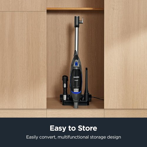 Eureka Corded Stick Vacuum Cleaner - Lightweight Pet Hair Removal with Powerful Suction | Blue, NES520BL
