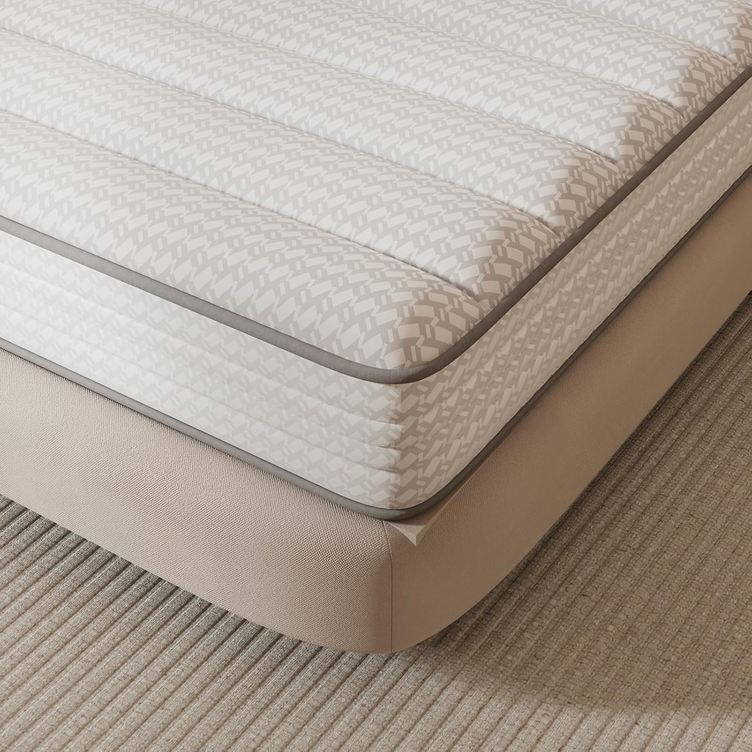 Novilla Twin Mattress - 6 Inch Medium Plush Foam & Spring Hybrid | CertiPUR-US Certified for Kids