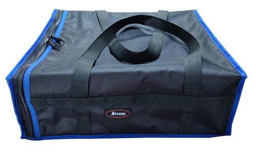 ATYARD Pizza Delivery Bag, 18" x 18" x 7" Pizza Warmer Bags for Carry Hot, Insulated Food Delivery Bag, Insulated Grocery Bags, Holds up to 3 Fresh Pizzas.