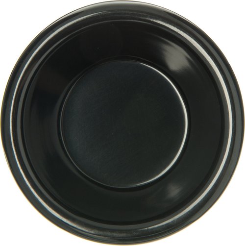 Carlisle FoodService Products S85203 Melamine Smooth Ramekin, 2 Oz, Black, 72 Pack