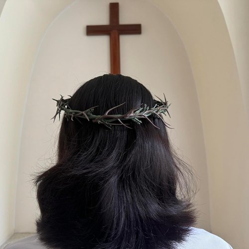Crown of Thorns | 8-10" Diameter Passion of Christ Easter Tree Decoration Ornament
