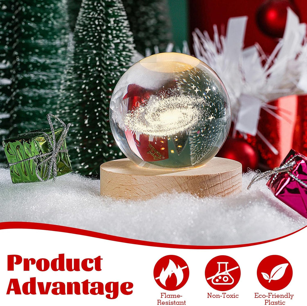 Skiennix Fake Snow Blankets - Perfect for Christmas Village Decor | 31.5 x 94.5 Inches (2 Pcs)