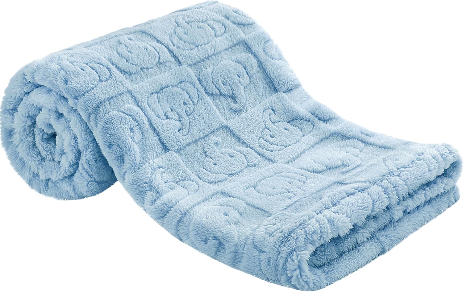 Pro Goleem Baby Boy Blanket - Soft Fleece Crib & Stroller Blanket, 30" x 40", Blue for Newborns & Toddlers