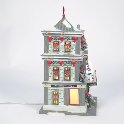 Department 56 A Christmas Story Village - Happy Holiday Lit Building | 9.45 Inch Decor