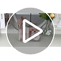 SUNFICON Acrylic Makeup Organizer Tray - 9 Compartment Cosmetic Holder