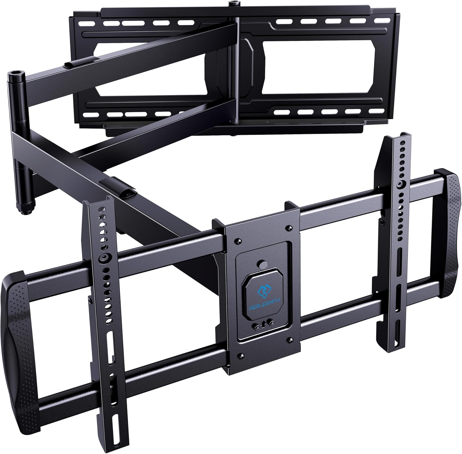 Perlesmith Long Arm TV Wall Mount - Full Motion Articulating Arm for 42-90 Inch TVs | Max VESA 800x400mm, 150 lbs Capacity