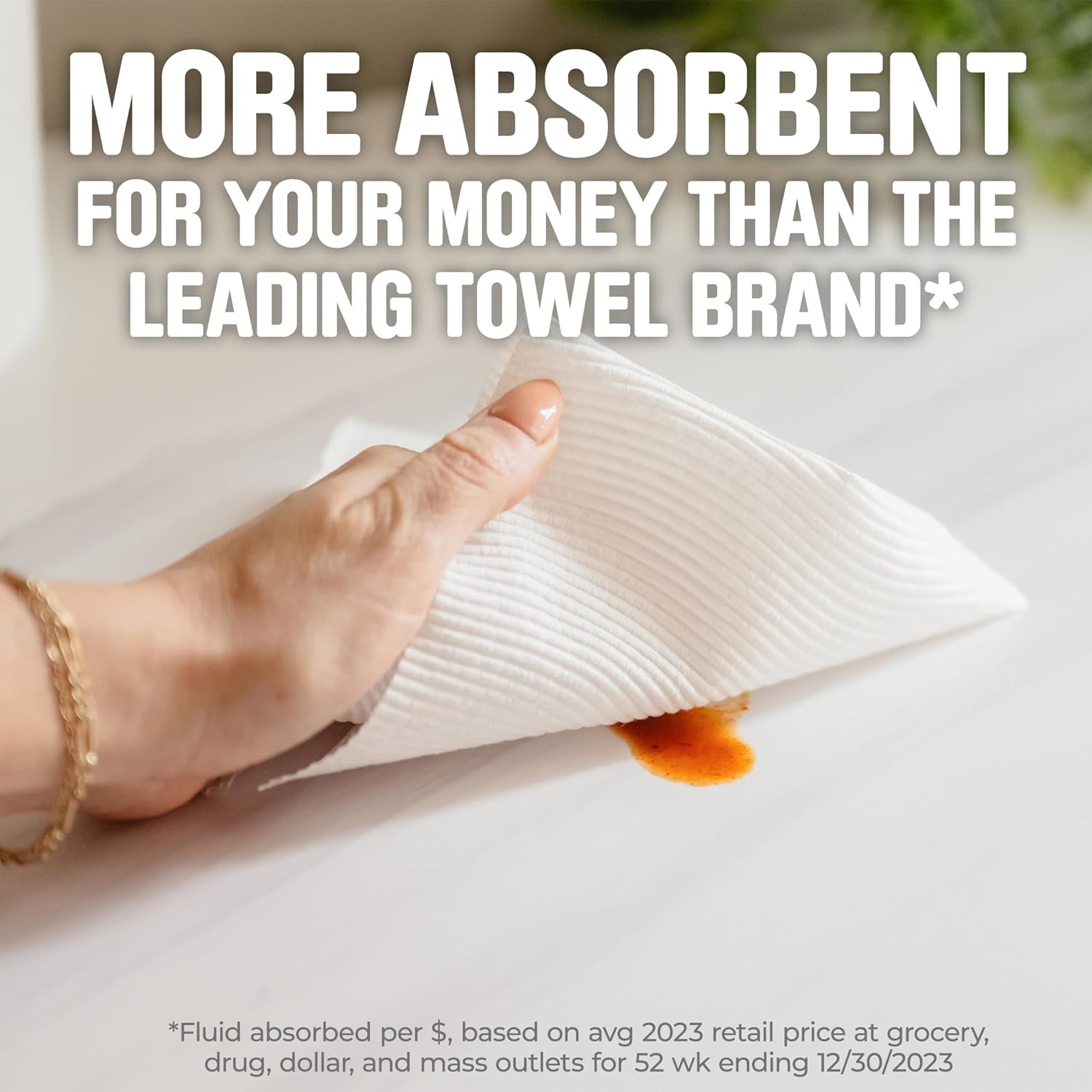 Scott Paper Towels - Choose-A-Sheet Design for Versatile Use - 2 Double Rolls (100 Sheets Each)