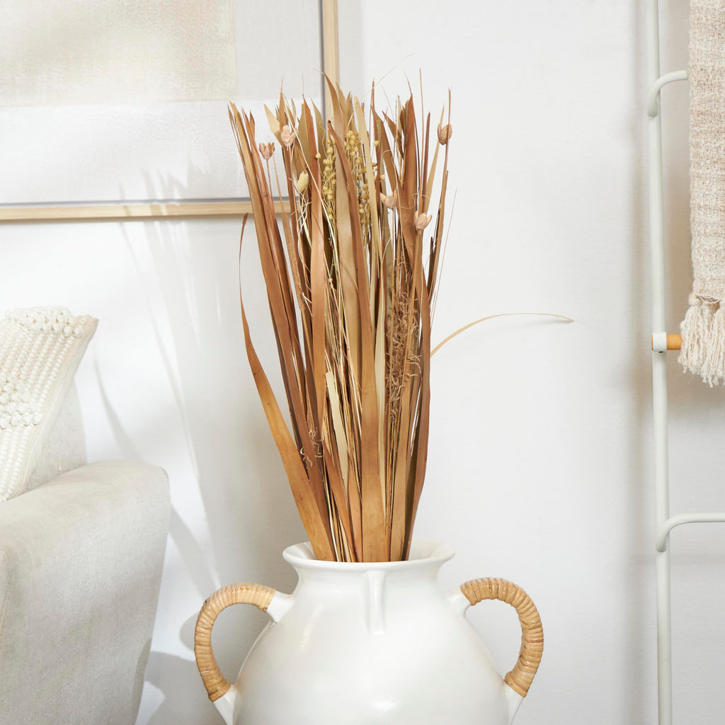 Deco 79 Dried Plant Natural Foliage, 9" x 6" x 41", Brown