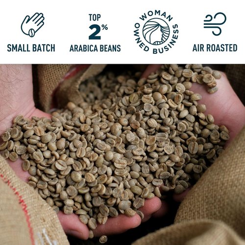 Door County Coffee Jamaican Me Crazy® Flavored Coffee - Medium Roast Whole Bean - 5lb Gourmet Bag - Rum & Vanilla Infusion